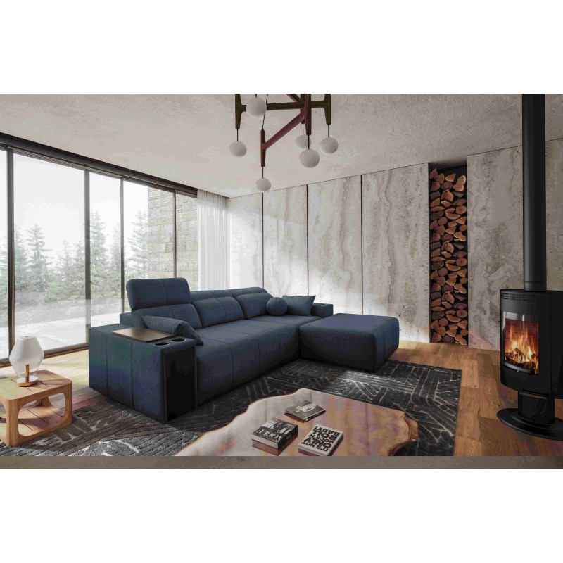 Ecksofa Milano I mit Schlaffunktion im Stoff Plecionka, Verita 76 – Eleganz und Funktionalität in einem