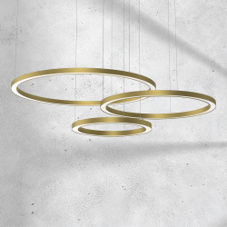 Lámpara colgante GALAXIA GOLD 85W LED