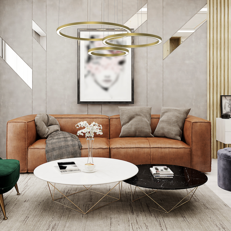 GALAXIA GOLD 85W LED pendant lamp