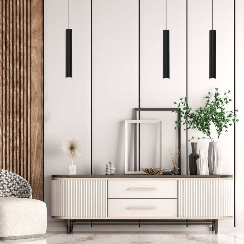 HUDSON BLACK Pendant Lamp 1xGU10