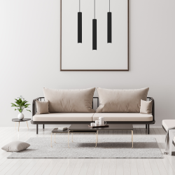 HUDSON BLACK Pendant Lamp 3xGU10