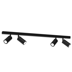 HUDSON BLACK Ceiling Lamp 4xGU10