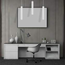 Hängeleuchte HUDSON WHITE 3xGU10