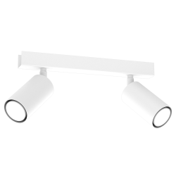 Hudson Ceiling Lamp 2xGU10 White