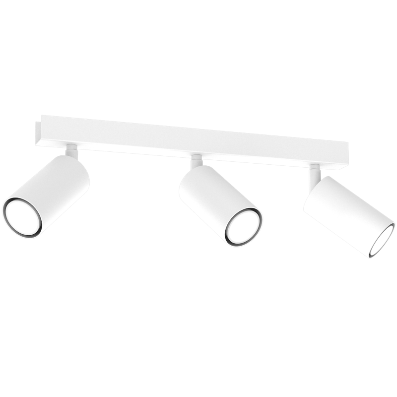 Lámpara de techo Hudson 3xGU10 Blanco