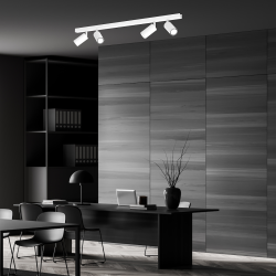 Lampa sufitowa Hudson 4xGU10 Biały