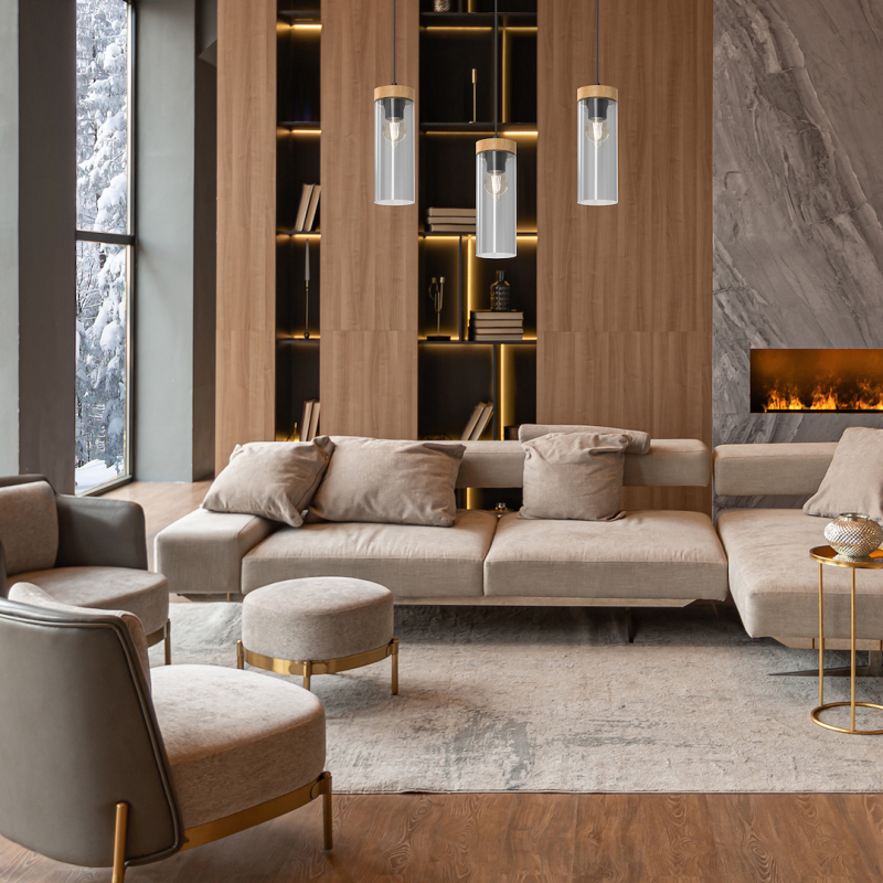 Підвісна лампа ELICA 3xE27