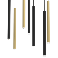 Hängelampe MONZA BRASS 7xG9 max 8W LED