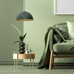 Підвісна лампа BETA GREEN/GOLD 1xE27 35см