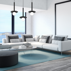 FUTURA 3xG9 pendant lamp