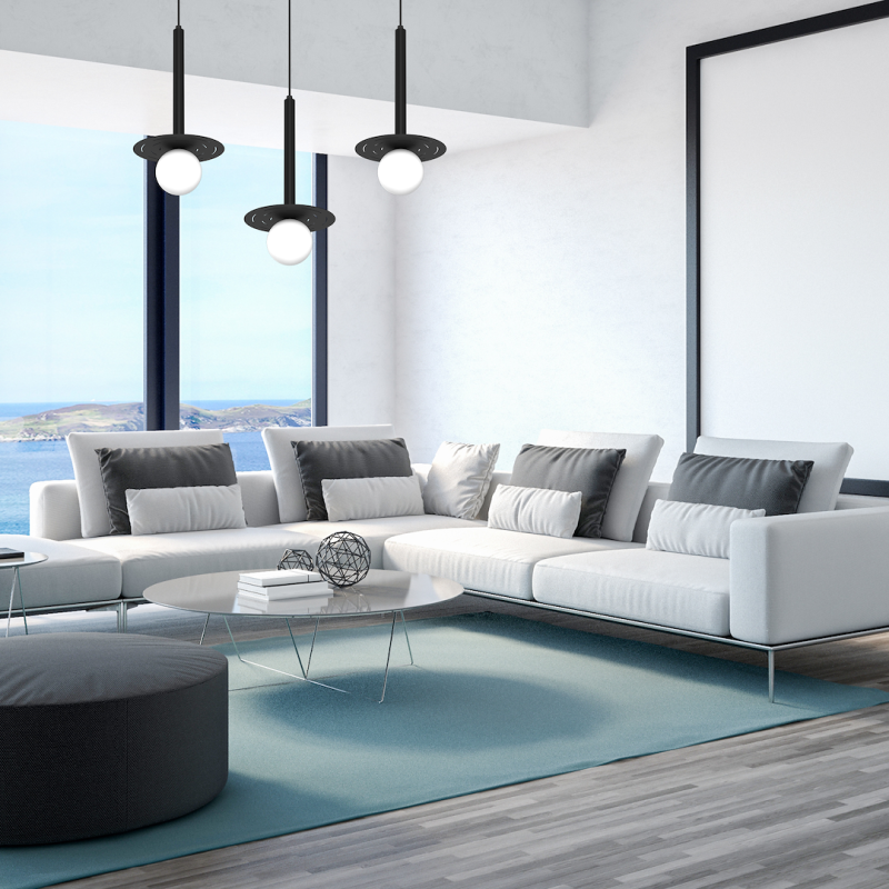 FUTURA 3xG9 pendant lamp