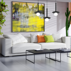 FUTURA 3xG9 pendant lamp