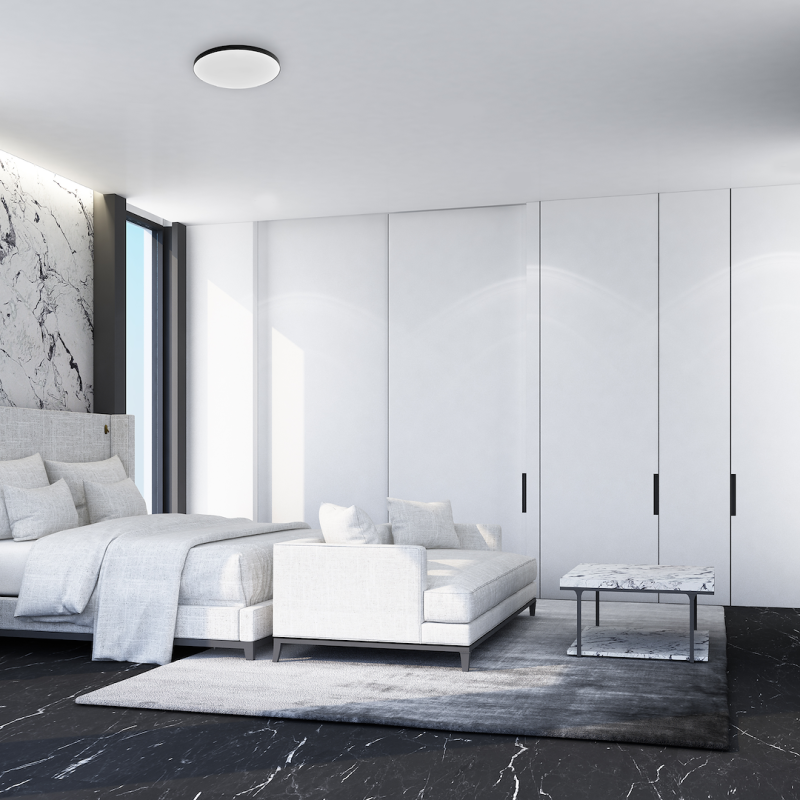 Plafon Slimi 18W 4000K Czarny