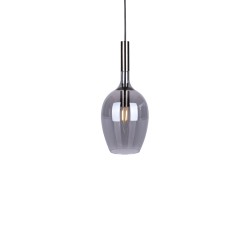 Lampa wisząca LUGANO SMOKED 1xE14