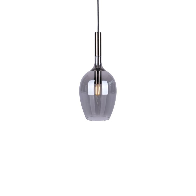 LUGANO SMOKED hanging lamp 1xE14