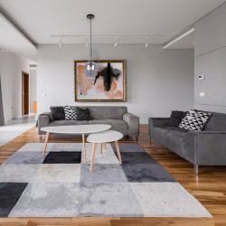 LUGANO SMOKED hanging lamp 1xE14