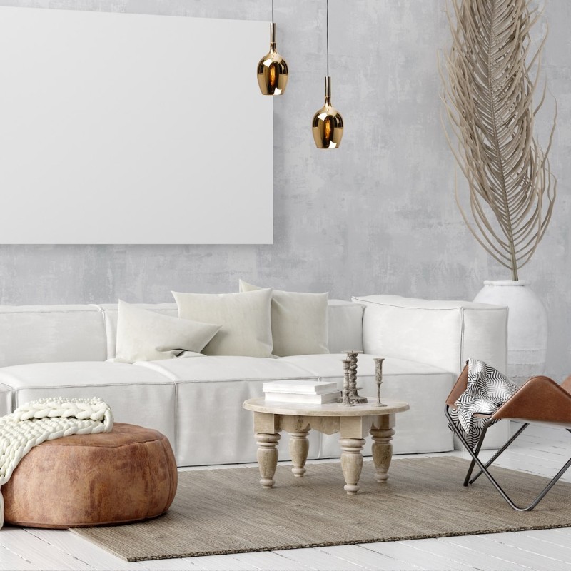 Hängelampe LUGANO GOLD 1xE14