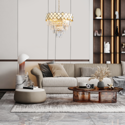 CARISMA GOLD Kronleuchter 9xE14