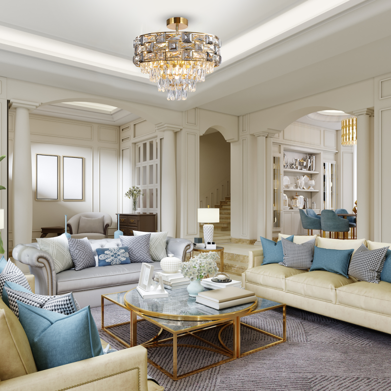 LUXURIA Ceiling Lamp 9xE14