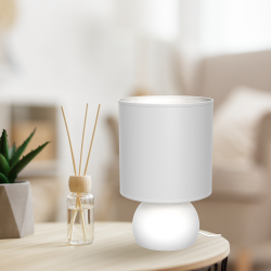 VICKY WHITE night lamp 1xE27