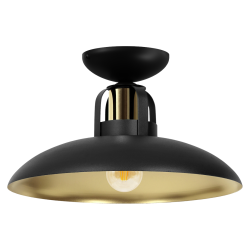 FELIX BLACK/GOLD Ceiling Lamp 1xE27