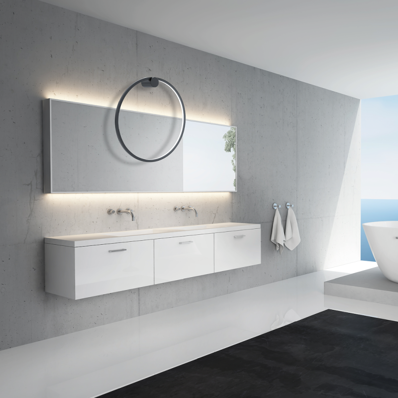 Wandleuchte Saturno Schwarz 25W LED