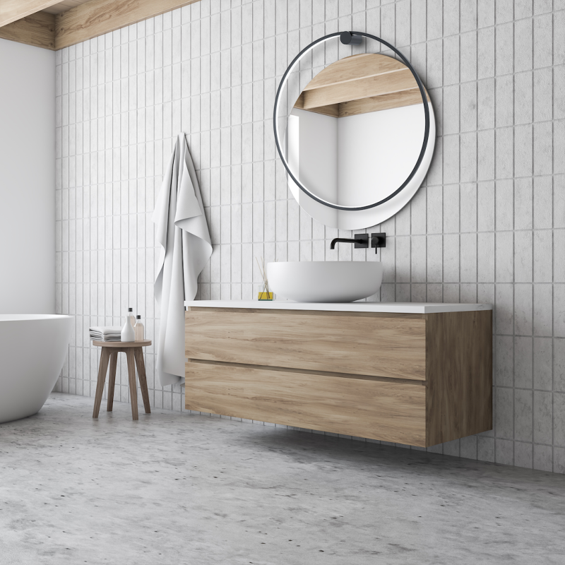 Aplique Saturno Negro 46W LED