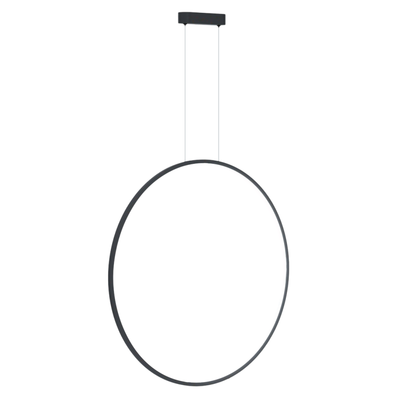 Saturno Black 46W LED Pendant Lamp