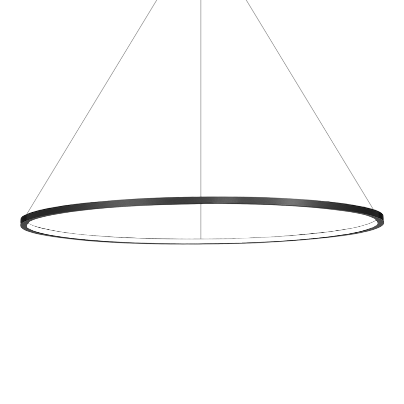 Lampa wisząca Saturno Black 57W LED