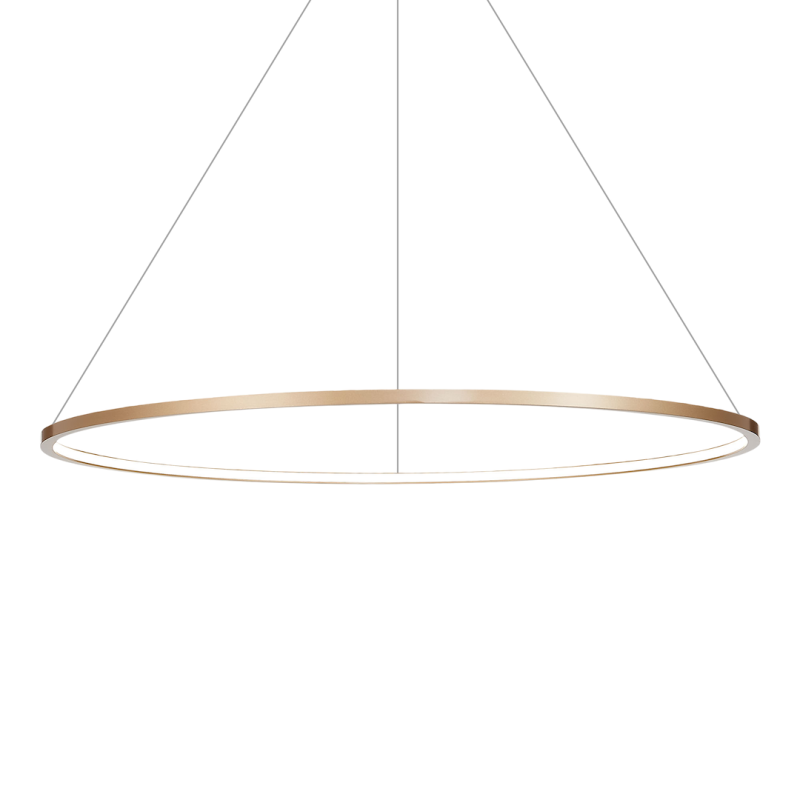 Lámpara colgante Saturno Gold 57W LED