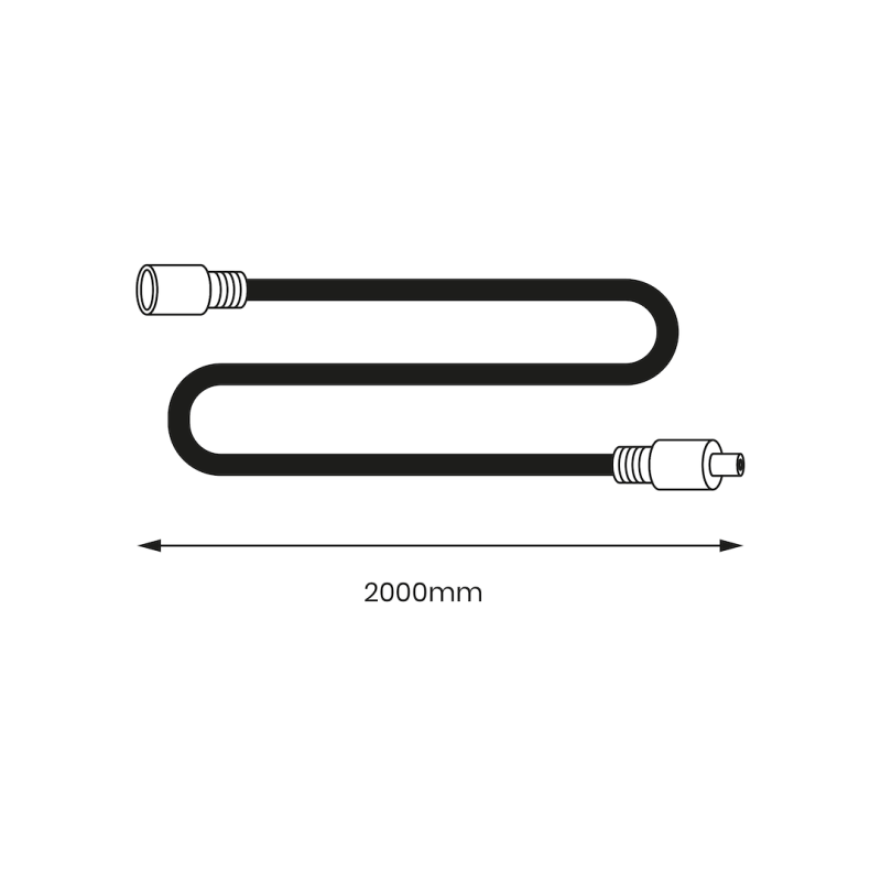 Verlängerungskabel für Fokus 60W - 2m