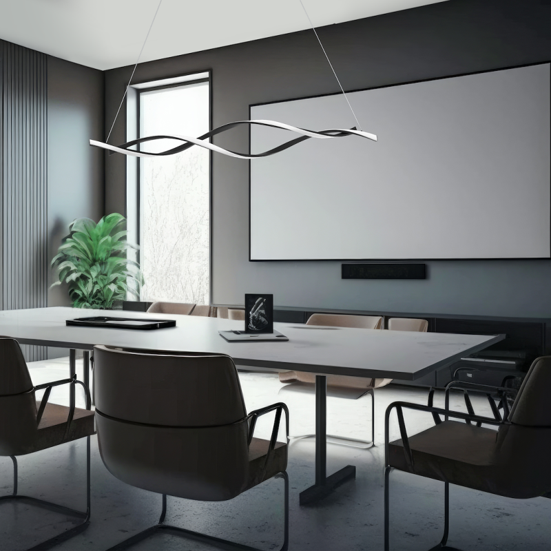 ПІДВІСНА ЛАМПА GRANT BLACK 38W LED