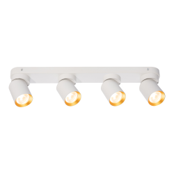 Andy Ceiling Lamp 4xGU10 White + Gold