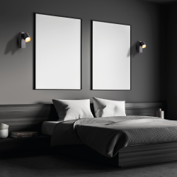 Wall lamp Andy 1xGU10 Black + Gold