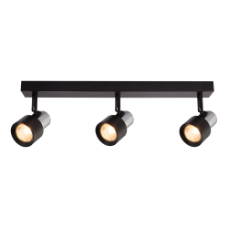 Ceiling Lamp Cino 3xGU10 Black + Chrome