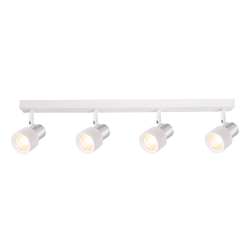 Ceiling Lamp Cino 4xGU10 White + Chrome