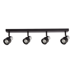 Ceiling Lamp Cino 4xGU10 Black + Chrome
