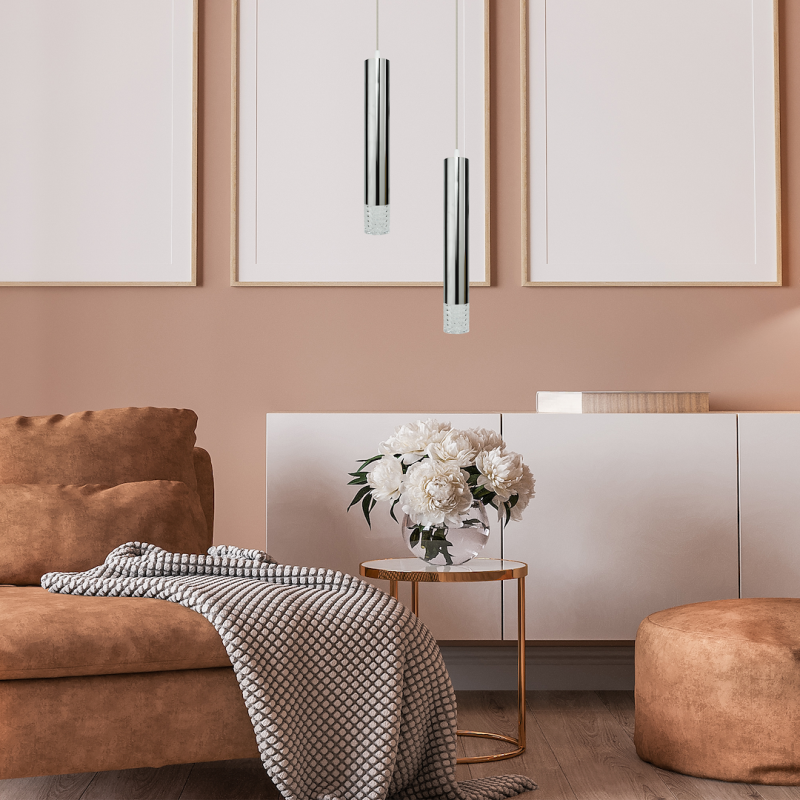 Hängelampe TUBI CHROM 1xGU10