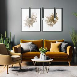 Pendant lamp TUBI BLACK 1xGU10