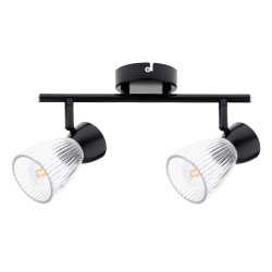 BEST BLACK Ceiling Lamp 2xE14