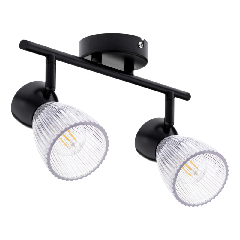 BEST BLACK Ceiling Lamp 2xE14