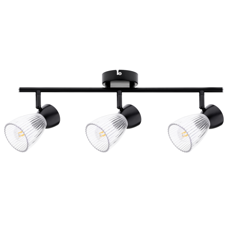 BEST BLACK Ceiling Lamp 3xE14