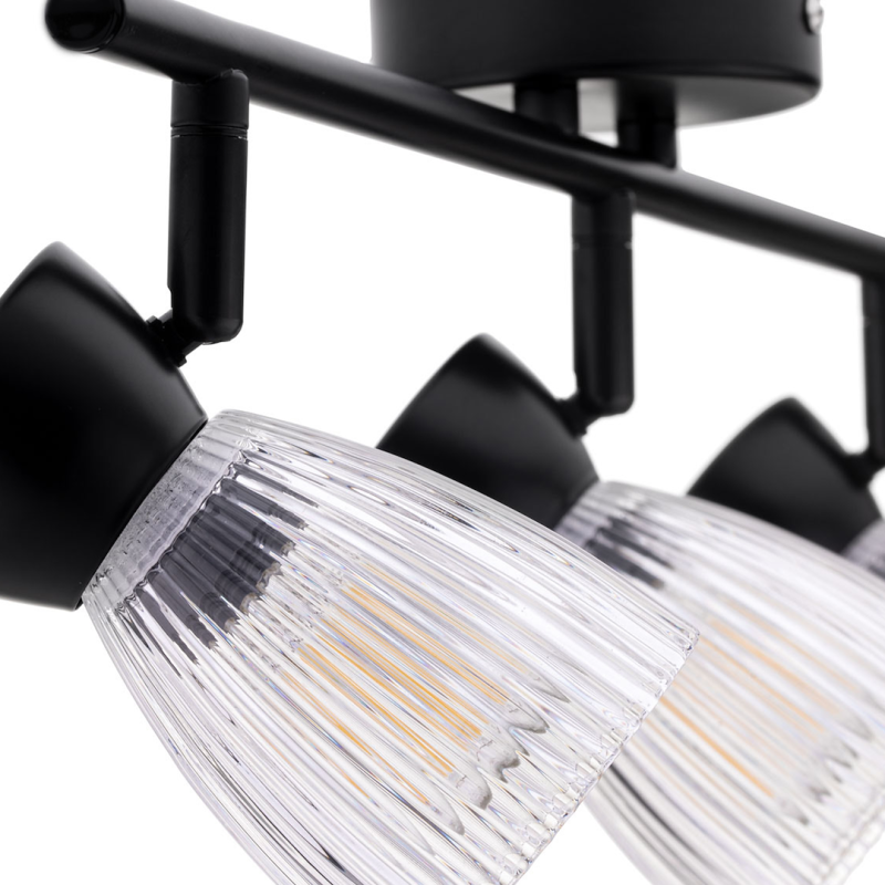 BEST BLACK Ceiling Lamp 3xE14