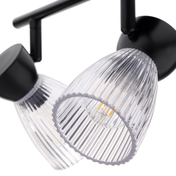 BEST BLACK Ceiling Lamp 3xE14