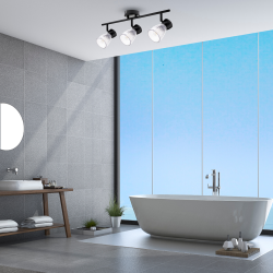 BEST BLACK Ceiling Lamp 3xE14