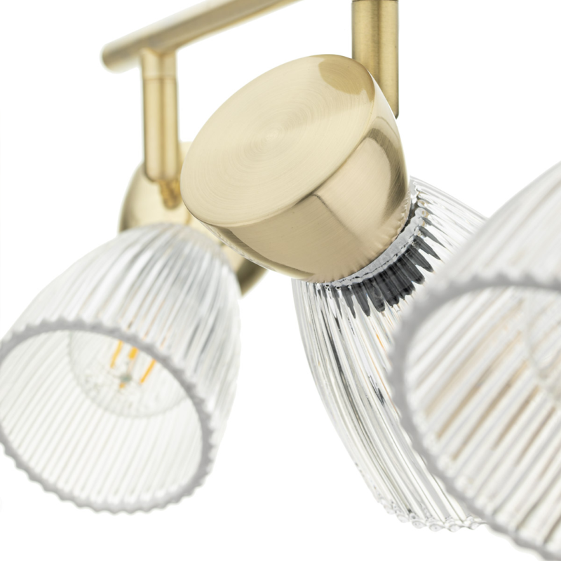 BEST GOLD ceiling lamp 3xE14
