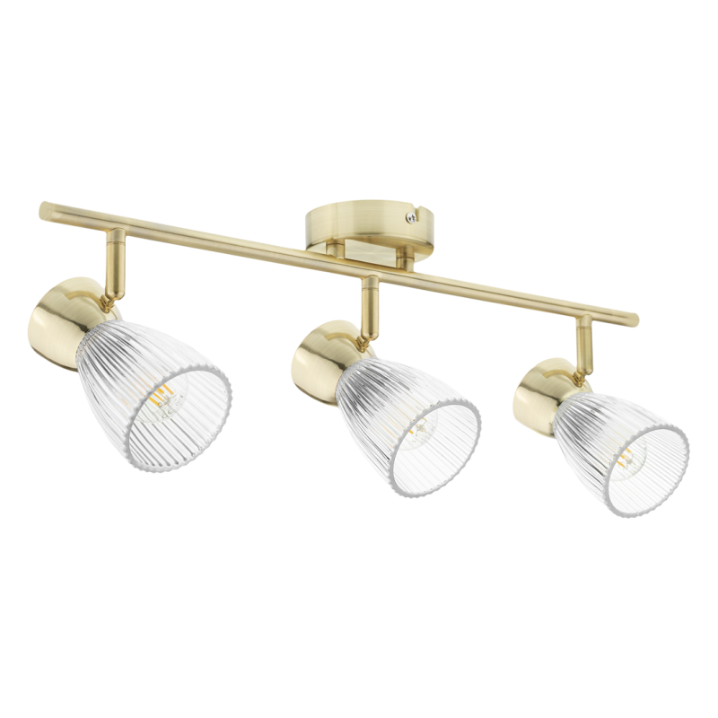 BEST GOLD ceiling lamp 3xE14
