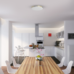 Deckenleuchte BEVER 10W LED IP44 Ø260 mm