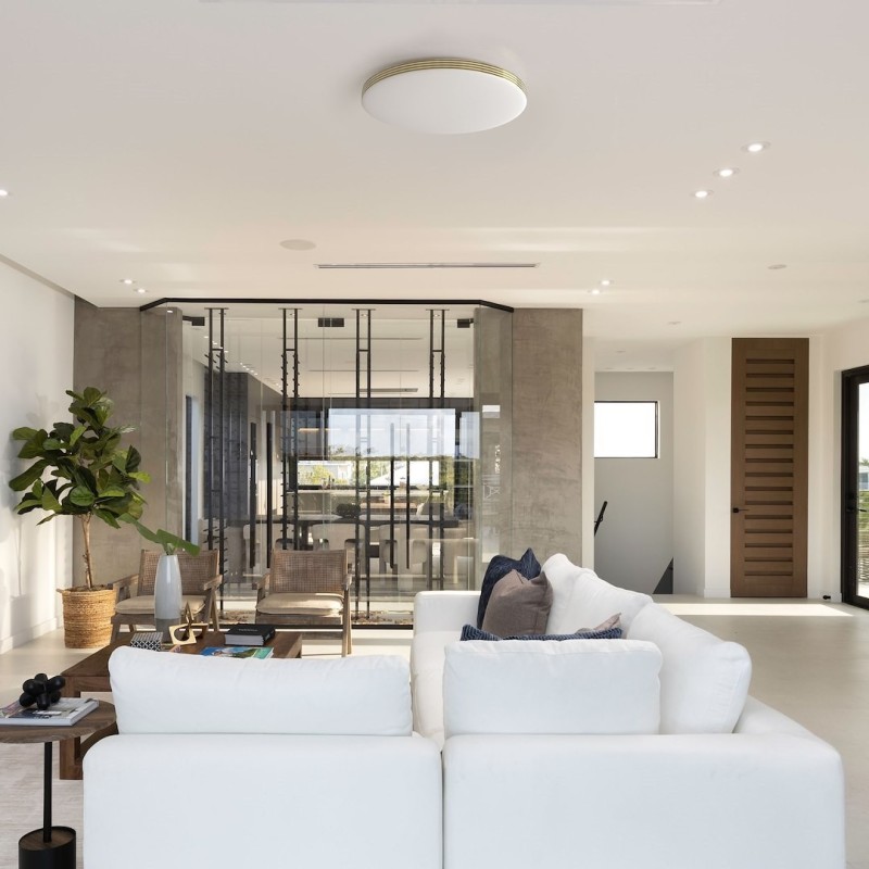 BEVER Ceiling Light 16W LED IP44 Ø330 mm