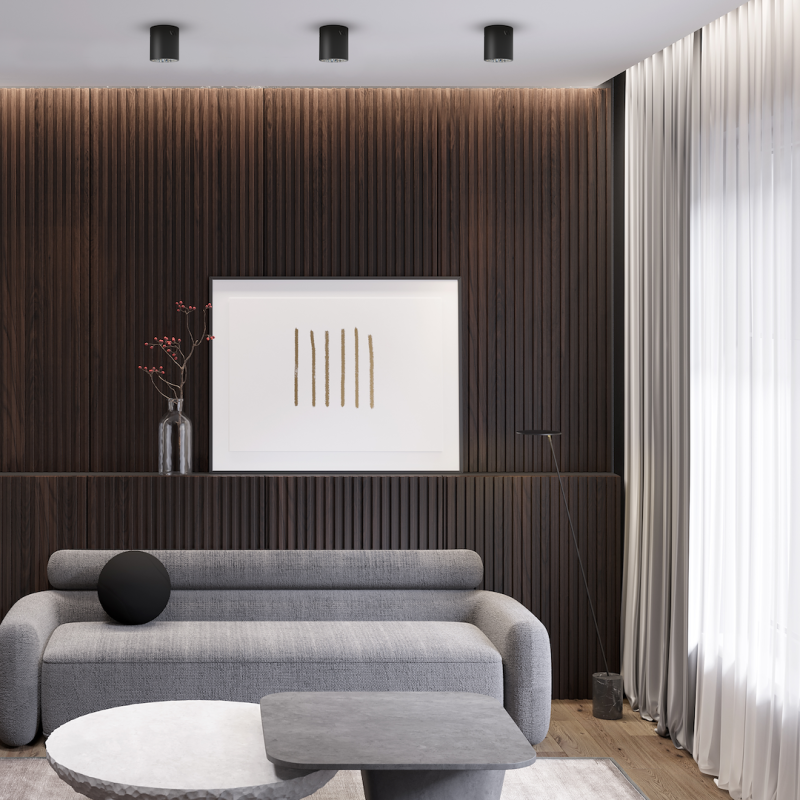 Spot George 1xE27 Black